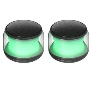ALTAVOCES 2.0 BLUETOOTH MARS GAMING MS-AURA NEGROS 15W - MSAURA