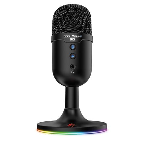 REACONDICIONADO MICRÓFONO GAMING RGB USB G13 | CANCELACIÓN RUIDO COOLSOUND - CS0268