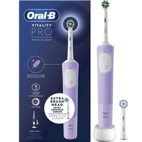 CEPILLO DE DIENTES ELECTRICO VITALITY PRO PURPURA - 4210201432340
