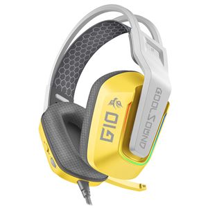 REAC AURICULAR GAMING G10 |XBOX| PS5 | PS4 |SWITCH| PC | AMARILLO COOLSOUND - CS0264-2