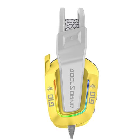 REAC AURICULAR GAMING G10 |XBOX| PS5 | PS4 |SWITCH| PC | AMARILLO COOLSOUND - CS0264-3