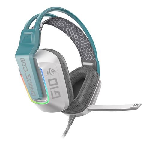 REAC AURICULAR GAMING G10 | XBOX | PS5 | PS4 | SWITCH | PC | AZUL COOLSOUND - CS0261