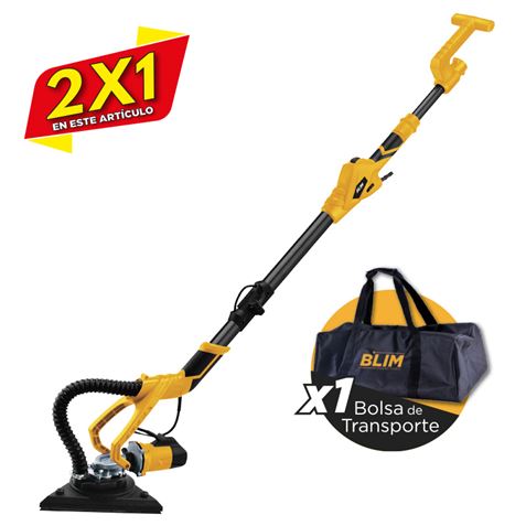 LIJADORA DE PARED 750W DOBLE PLATO + BOLSA DE TRANSPORTE BLIM (2 X 1)