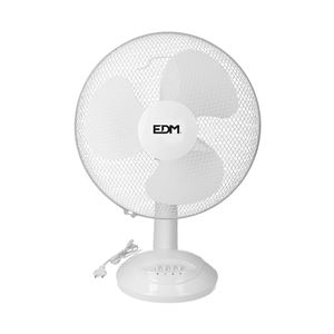 REACONDICIONADO VENTILADOR SOBREMESA BLANCO 35W | ASPAS 30CM EDM