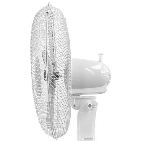 VENTILADOR DE PIE SOLAR 40CM | LUZ LED | CARGADOR USB | 4 VELOCIDADES MUVIP - MV0598-2