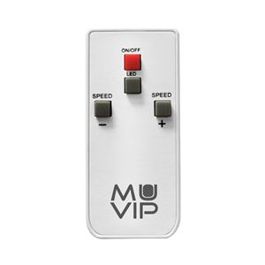 VENTILADOR DE PIE SOLAR 40CM | LUZ LED | CARGADOR USB | 4 VELOCIDADES MUVIP - MV0598-3