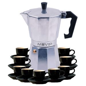 CAFETERA 9 TAZAS INDUCCIÓN MUVIP - MV0605