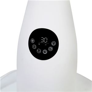 VENTILADOR NEBULIZADOR DESIGN PRO 80W CON MANDO Y LUZ LED MUVIP - MV0597-5