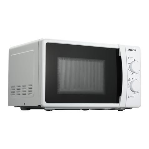 MICROONDAS 20 LITROS 700W CON GRILL Y FUNCIÓN DESCONGELACIÓN MUVIP - MV0593