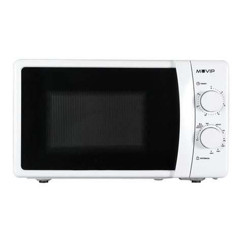 MICROONDAS 20 LITROS 700W CON GRILL Y FUNCIÓN DESCONGELACIÓN MUVIP - MV0593-1