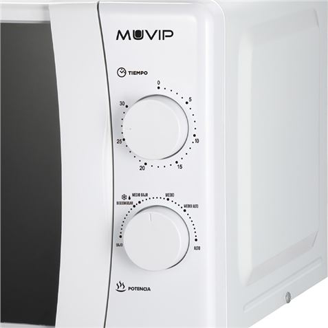 MICROONDAS 20 LITROS 700W FUNCIÓN DESCONGELACIÓN MUVIP - MV0592-3