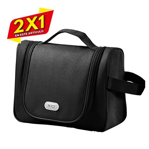 NECESER VIAJE 25X20X9CM CB07 NEGRO XO (2 X 1)
