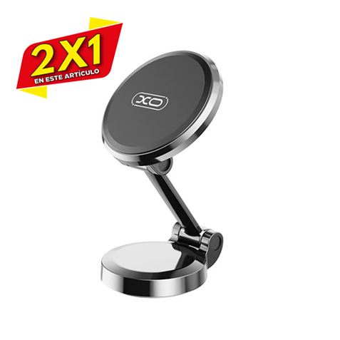SOPORTE TELEFONO PARA COCHE MAGNETICO PLEGABLE C133 XO (2 X 1)
