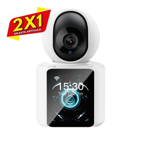 CAMARA WIFI BIDIRECCIONAL CON DETECCION DE MOVIMIENTO XO-CR03 XO (2 X 1)