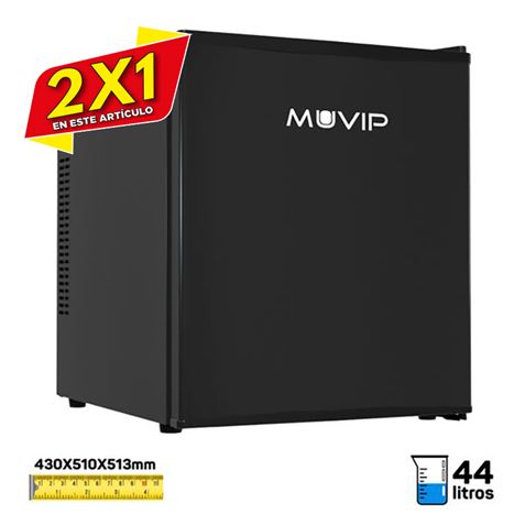 MINI BAR TERMOELÉCTRICO 44 LITROS | 51,3CM | CERRADURA MUVIP (2 X 1)