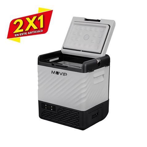 NEVERA PORTATIL TIPO TROLLEY CON COMPRESOR 21 LITROS MUVIP (2 X 1)