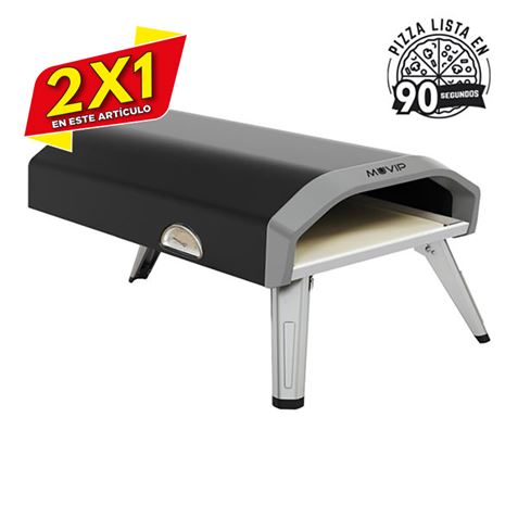 HORNO DE GAS PORTÁTIL PARA PIZZAS MUVIP (2 X 1)