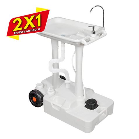 LAVABO PORTÁTIL 30 LITROS MUVIP (2 X 1)