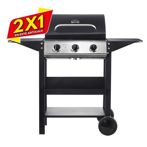 BARBACOA GAS 3 FUEGOS MUVIP (2 X 1)