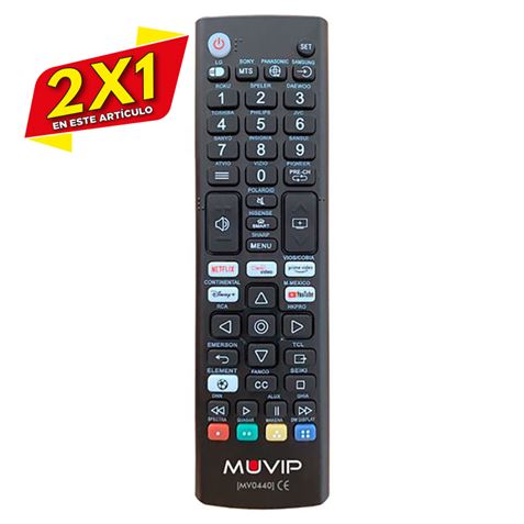 MANDO A DISTANCIA UNIVERSAL SERIE SMALL SMART TV MUVIP (2 X 1)