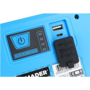 FOCO LED BATERÍA 20W CON SOPORTE PLEGABLE MADER - 89190-4