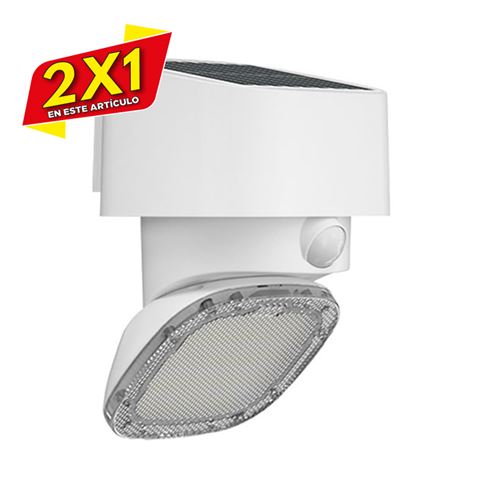 FOCO SOLAR DESIGN SERIE PRO 2000LM BLANCO ELBAT (2 X 1)