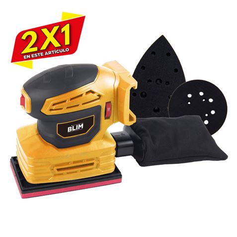 MULTILIJADORA TRES PLACAS 20V | BATERIA 2AH BLIM (2 X 1)