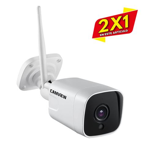 CAMARA IP TIPO BULLET 3.6MM 5MP | POE | WIFI | SD | CAMVIEW (2 X 1)