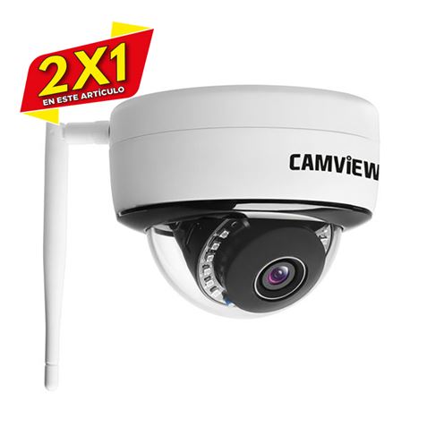 CAMARA IP TIPO DOMO ANTI VANDÁLICO 3.6MM 5MP | POE CAMVIEW (2 X 1)