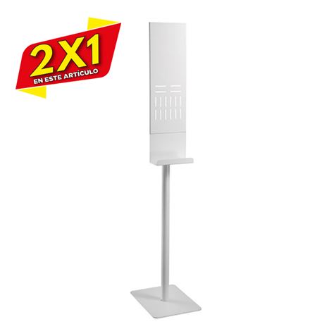 SOPORTE DISPENSADOR DE PIE 160CM CROMAD (2 X 1)