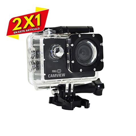 CAMARA DEPORTIVA FULL HD 1080P 12MPX | LCD 2\" | CAMVIEW (2 X 1)