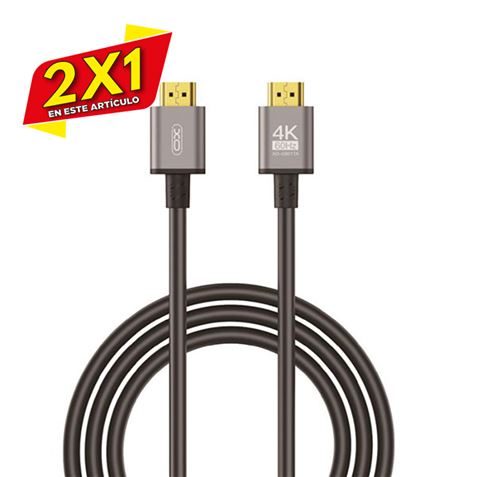 CABLE HDMI A HDMI 2.0 3 METROS 4K XO (2 X 1)