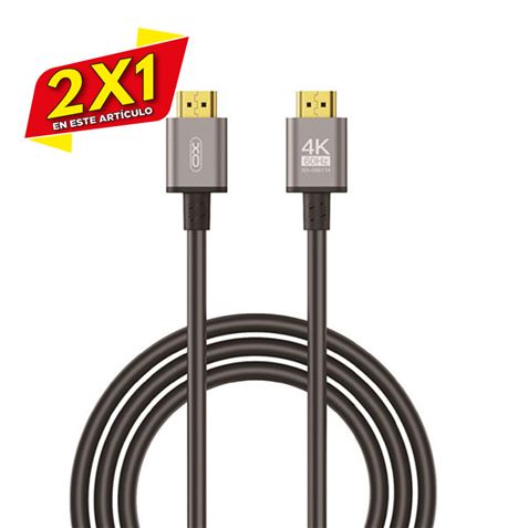 CABLE HDMI A HDMI 2.0 5 METROS 4K XO (2 X 1)