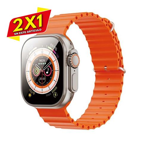 SMARTWATCH M9 ULTRA 2\" AMOLED | LLAMADAS BT | NARANJA XO (2 X 1)