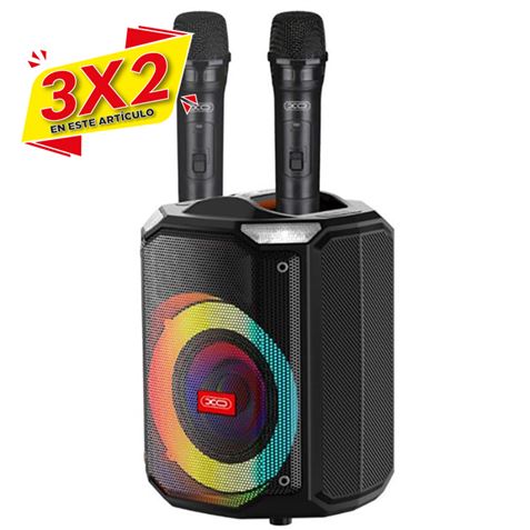 ALTAVOZ BLUETOOTH 40W CON MANDO A DISTANCIA XOF48 NEGRO XO (3 X 2)