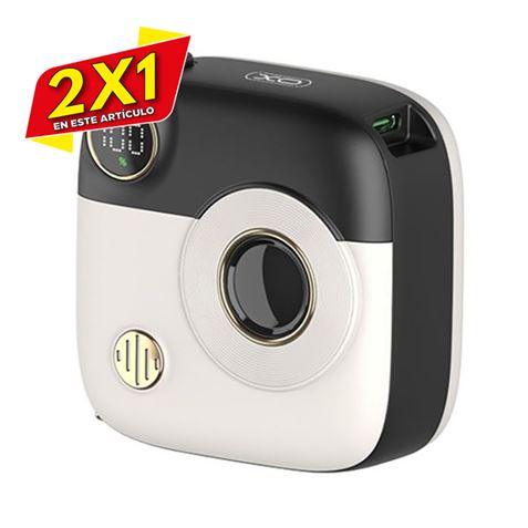 POWERBANK MAGNÉTICA MINI PR223 10000MAH | TIPO C | BLANCA/NEGRA XO (2 X 1)