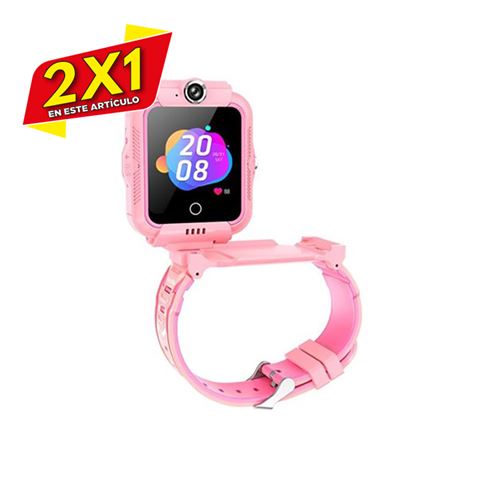 SMARTWATCH KIDS 4G | VIDEO LLAMADAS H110 ROSA XO (2 X 1)