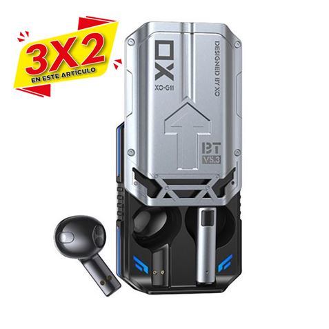 AURICULARES TWS G11 GAMING LUZ LED XO (3 X 2)