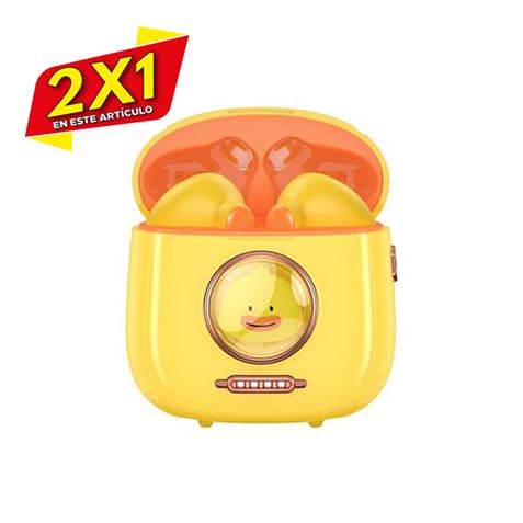 AURICULARES TWS G6 KIDS AMARILLO XO (2 X 1)