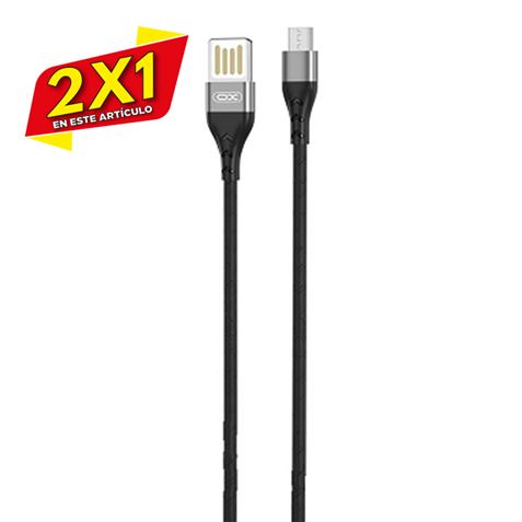 CABLE NB188 CARGA RAPIDA SLIM USB - MICRO USB | 2.4A | 1 METRO XO (2 X 1)
