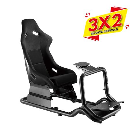 RACING SIMULATOR COCKPIT SEAT PRO R3 CROMAD (3 X 2)