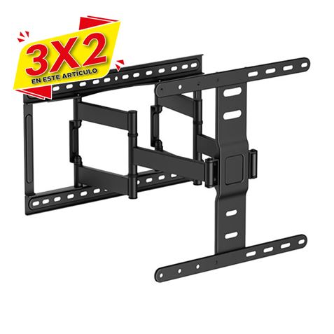 SOPORTE CON DOBLE BRAZO TV LED, LCD 37\"-75\" CROMAD (3 X 2)