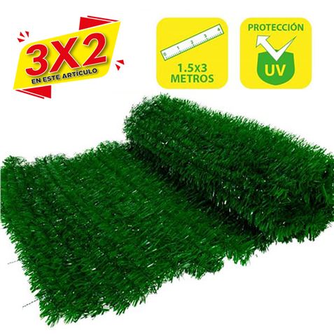 SETO ARTIFICIAL VERDE 1.50X3 METROS SUNGARDEN (3 X 2)