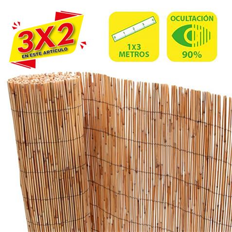 CAÑIZO NATURAL ENTERO 1X3 METROS SUNGARDEN (3 X 2)