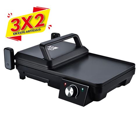 SANDWICHERA + PLANCHA ASAR 2000W | PLACAS 2 EN 1 MUVIP (3 X 2)