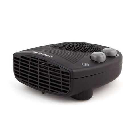 CALEFACTOR HORIZONTAL NEGRO 2000W FH 5028 ORBEGOZO - 16844