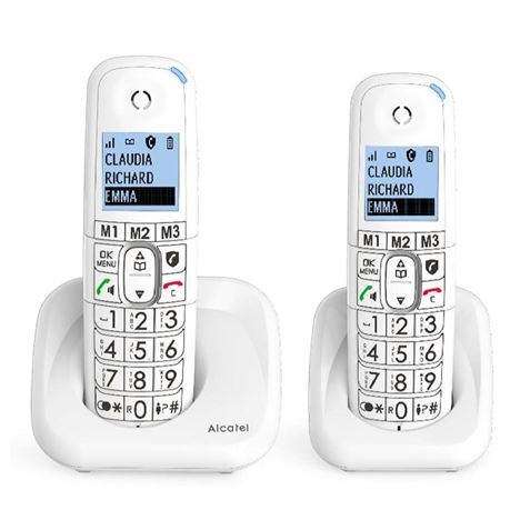 TELEFONO INALAMBRICO XL785 BLANCO DUO ALCATEL - XL785DUO