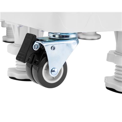REAC SOPORTE/BASE AJUSTABLE SERIE PRO CON RUEDAS NEVERA Y LAVADORAS CROMAD - CR1137-3