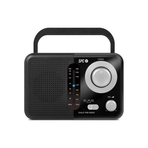 RADIO PORTATIL SPC VALDI 4590 NEGRO - 4590N