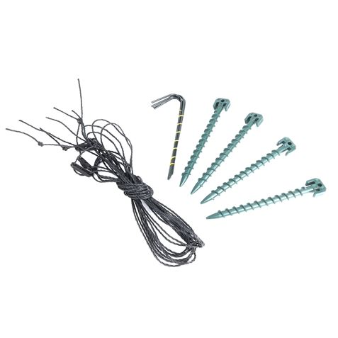 INVERNADERO DE JARDÍN 160X160X180CM MADER - 69168-1